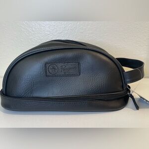 Original Penguin NWT Men’s Travel Kit Classic Black Toiletry Bag with bottle